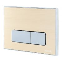 Клавіша змиву Imprese i-FRAME золото/хром i7113AG