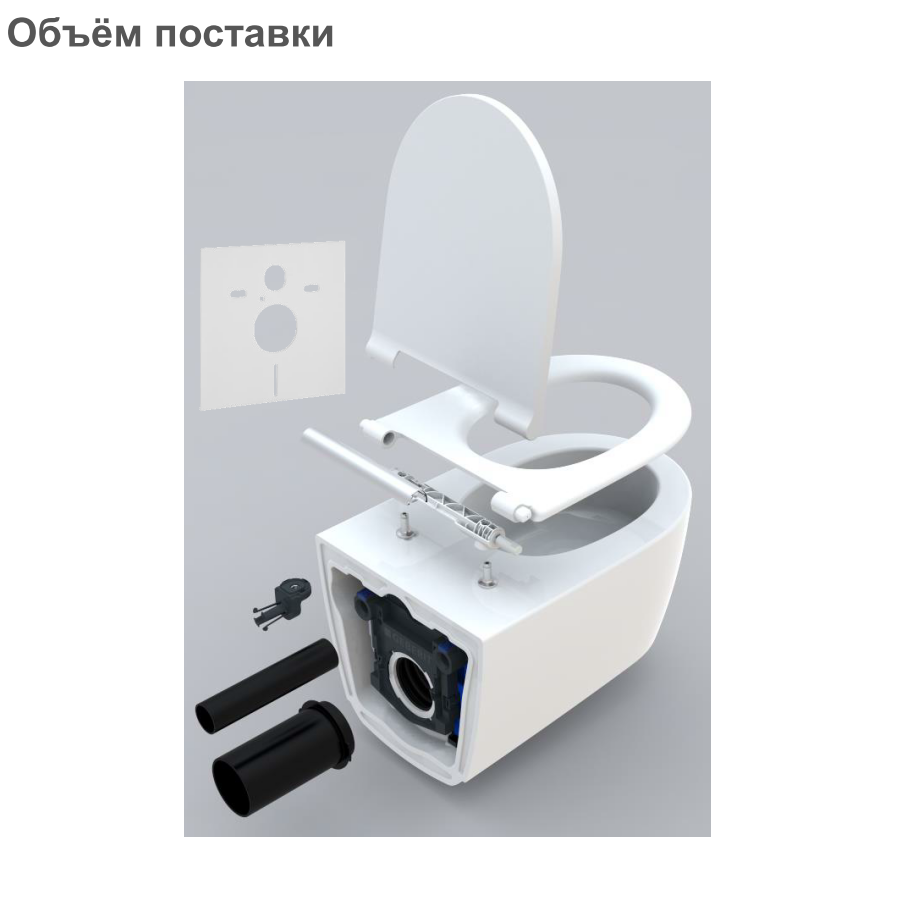 Унітаз підвісний Geberit One Rimfree 500.201.01.1 з сидінням soft-close