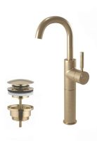 Змішувач для раковини Bugnatese Kobuk бронза KOBBR2221SC