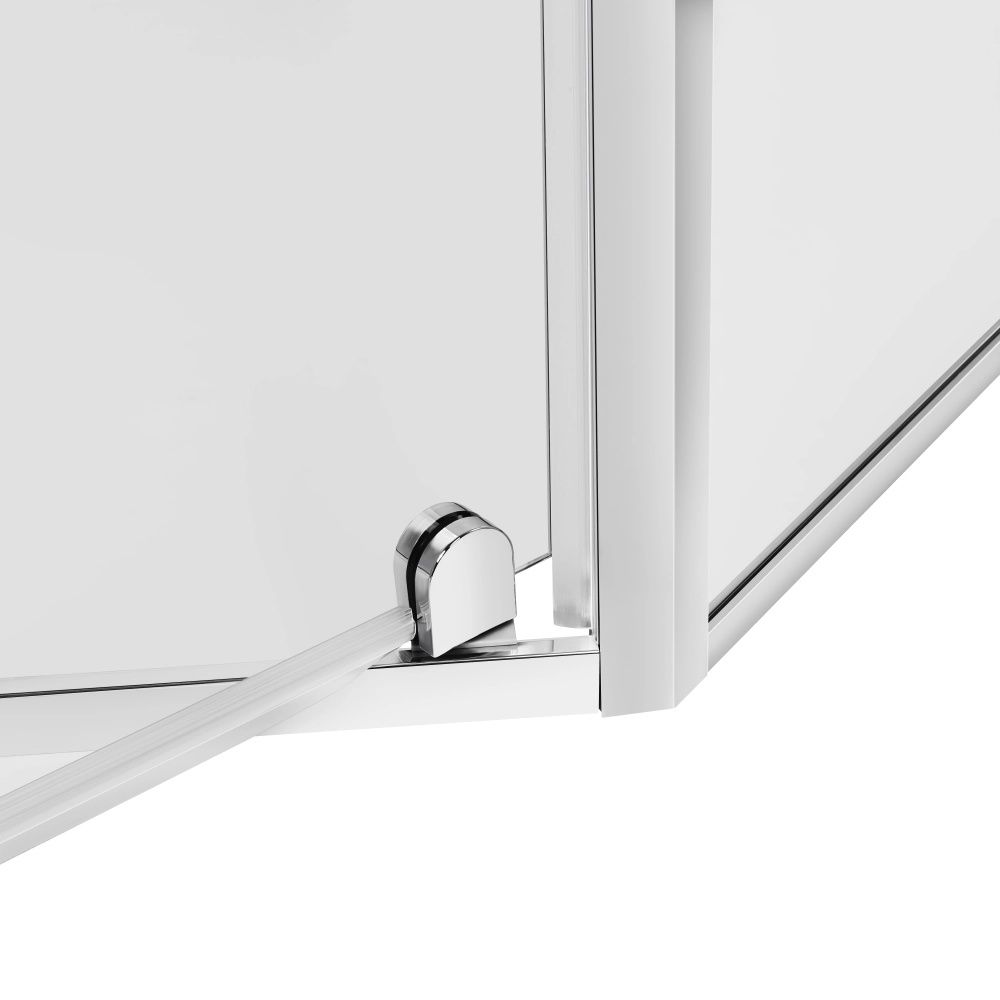 Душова кабіна Qtap Leo 90x90 (профіль - хром, скло - прозоре) LEOCRM10995AC6