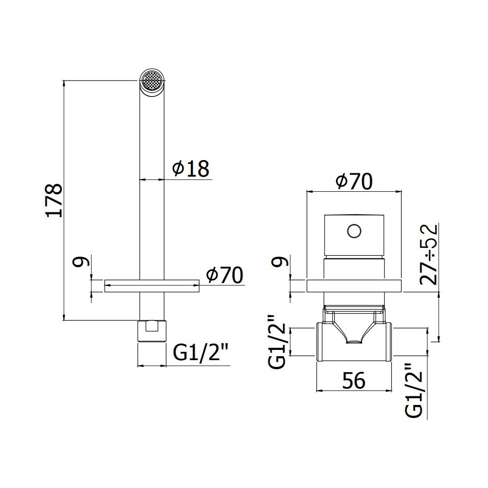 Змішувач для раковини Paffoni Light медове золото LIG006HG70