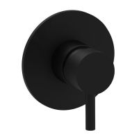 Смеситель скрытого монтажа Paffoni Light черный матовый LIG011NO