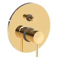 Змішувач прихованого монтажу Paffoni Light медове золото LIG015HG