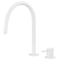 Смеситель для раковины Paffoni Light белый матовый LIG051BO