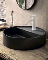 Смеситель для раковины Paffoni Light белый матовый LIG071KBO