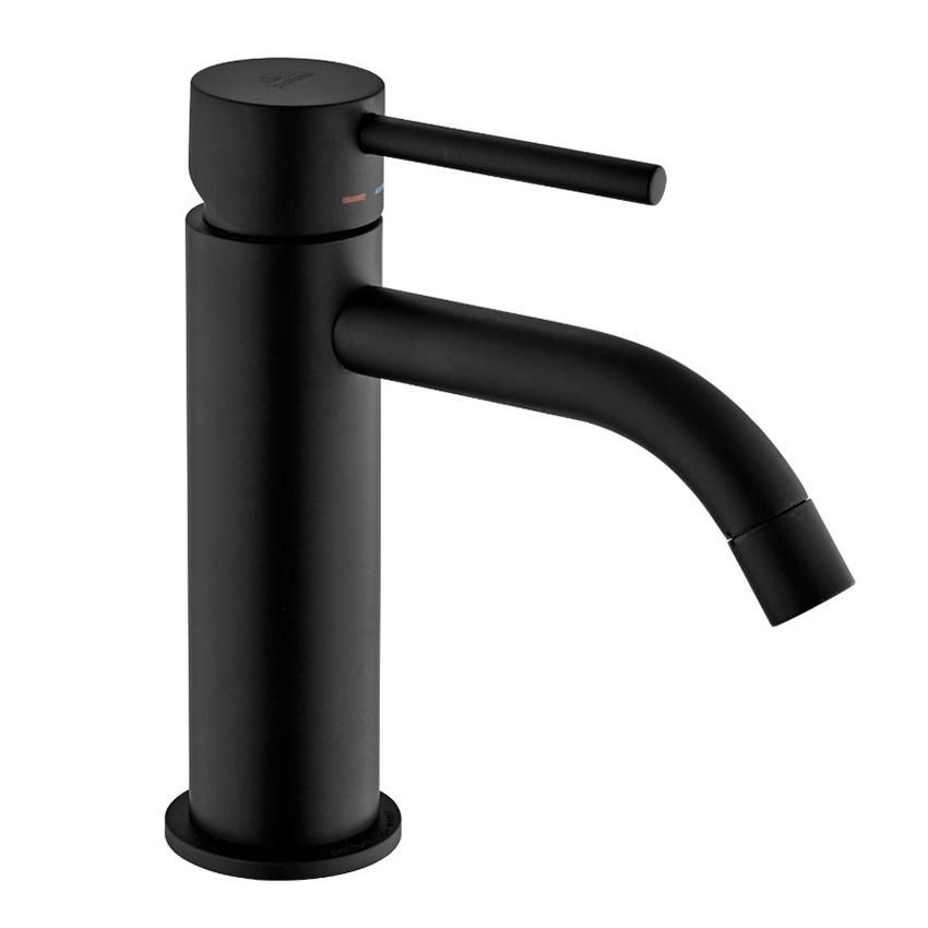 Смеситель для раковины Paffoni Light черный матовый LIG071KNO
