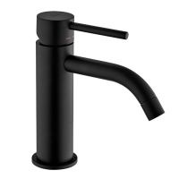 Смеситель для раковины Paffoni Light черный матовый LIG071KNO