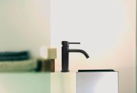 Смеситель для раковины Paffoni Light черный матовый LIG071KNO
