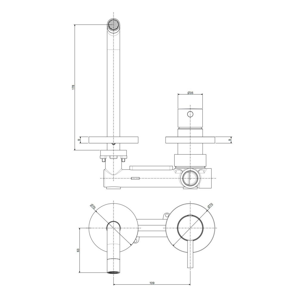 Смеситель для раковины Paffoni Light белый матовый LIG105BO70