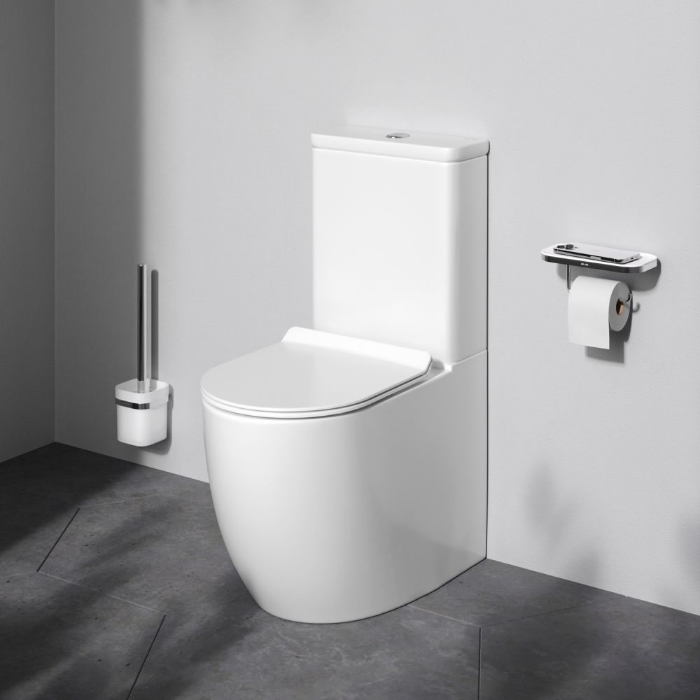  Унитаз напольный Am.Pm Like Aquaspin CLA8600SC с бачком и сиденьем Soft Close