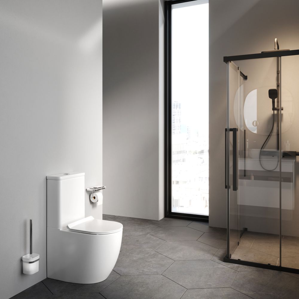 Унитаз напольный Am.Pm Like Aquaspin CLA8600SC с бачком и сиденьем Soft Close
