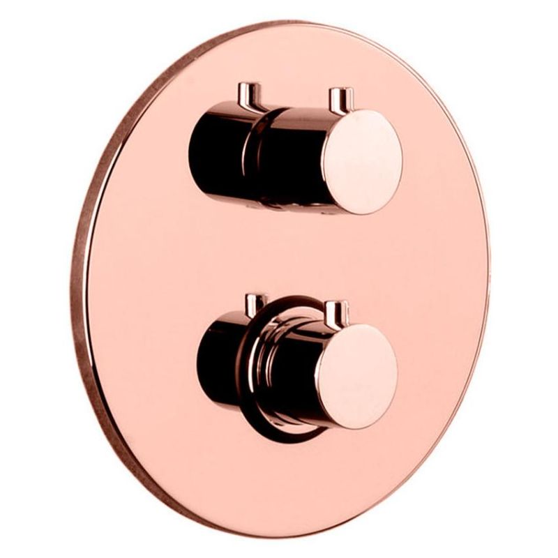 Змішувач прихованого монтажу Paffoni Light рожеве золото LIQ013ROSE