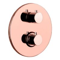 Змішувач прихованого монтажу Paffoni Light рожеве золото LIQ018ROSE