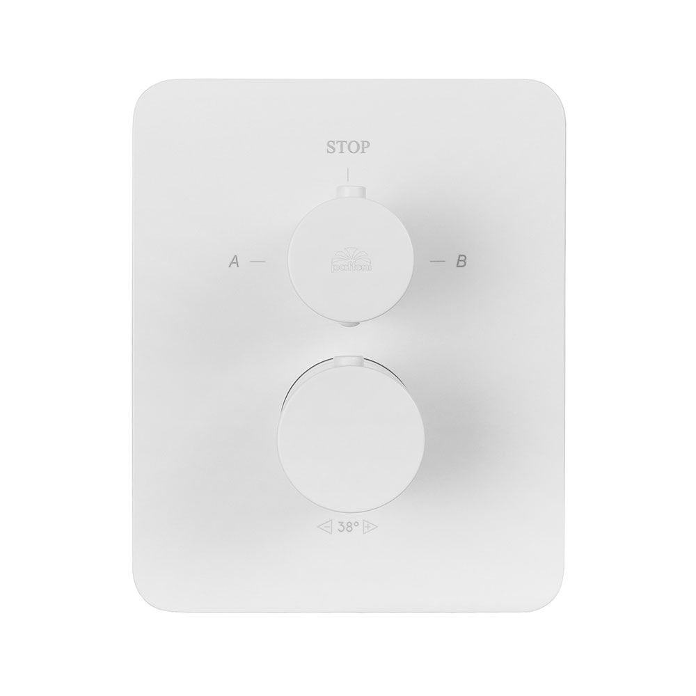 Змішувач прихованого монтажу Paffoni Light білий матовий LIQBOX516BO