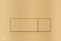 Клавіша змиву AlcaPlast Thin золото матове M57-G-M