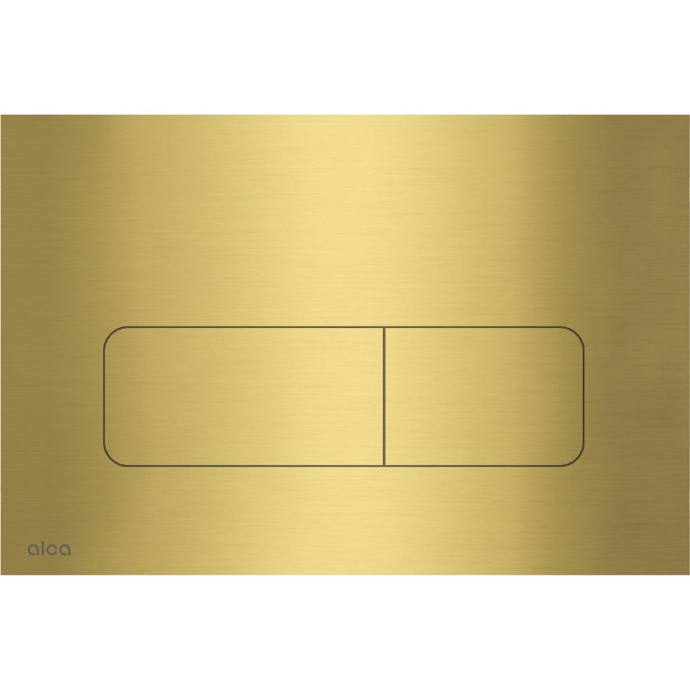 Клавіша змиву AlcaPlast Flat латунь брашована MOON-BRASS