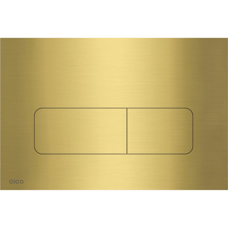 Клавіша змиву AlcaPlast Flat латунь брашована MOON-BRASS