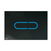 Клавіша змиву AlcaPlast чорний глянцевий NIGHT LIGHT-1-SLIM