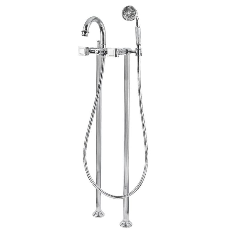 Змішувач для ванни Bugnatese Olympia хром OLYCR8402P на підлогу