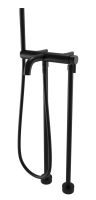 Смеситель для ванны Bugnatese Orion черный матовый ORINE5602P на пол