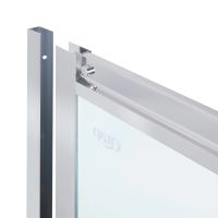 Душова кабіна Qtap Pisces 90x75 (профіль - хром, скло - матове) PISCRM1079SP5