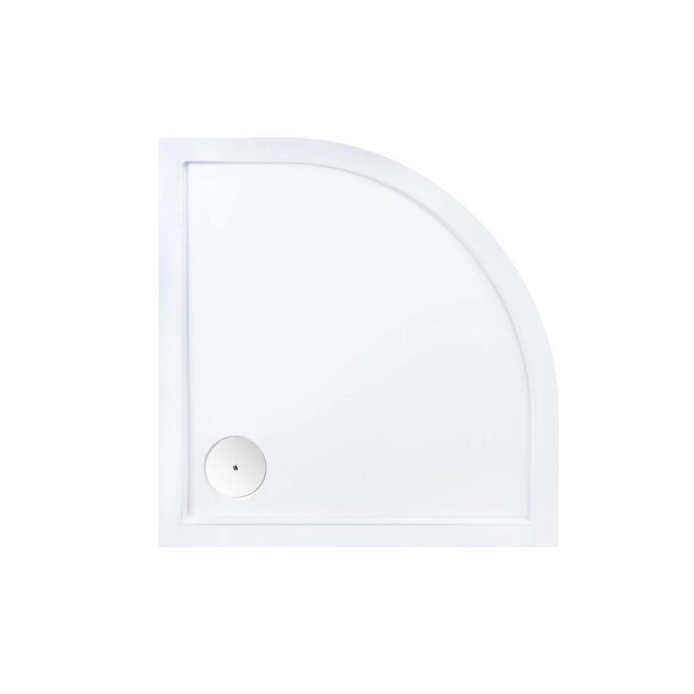 Душова кабіна Qtap Presto 80x80 (профіль - хром, скло - матове) PRECRM1088AP5SET з піддоном