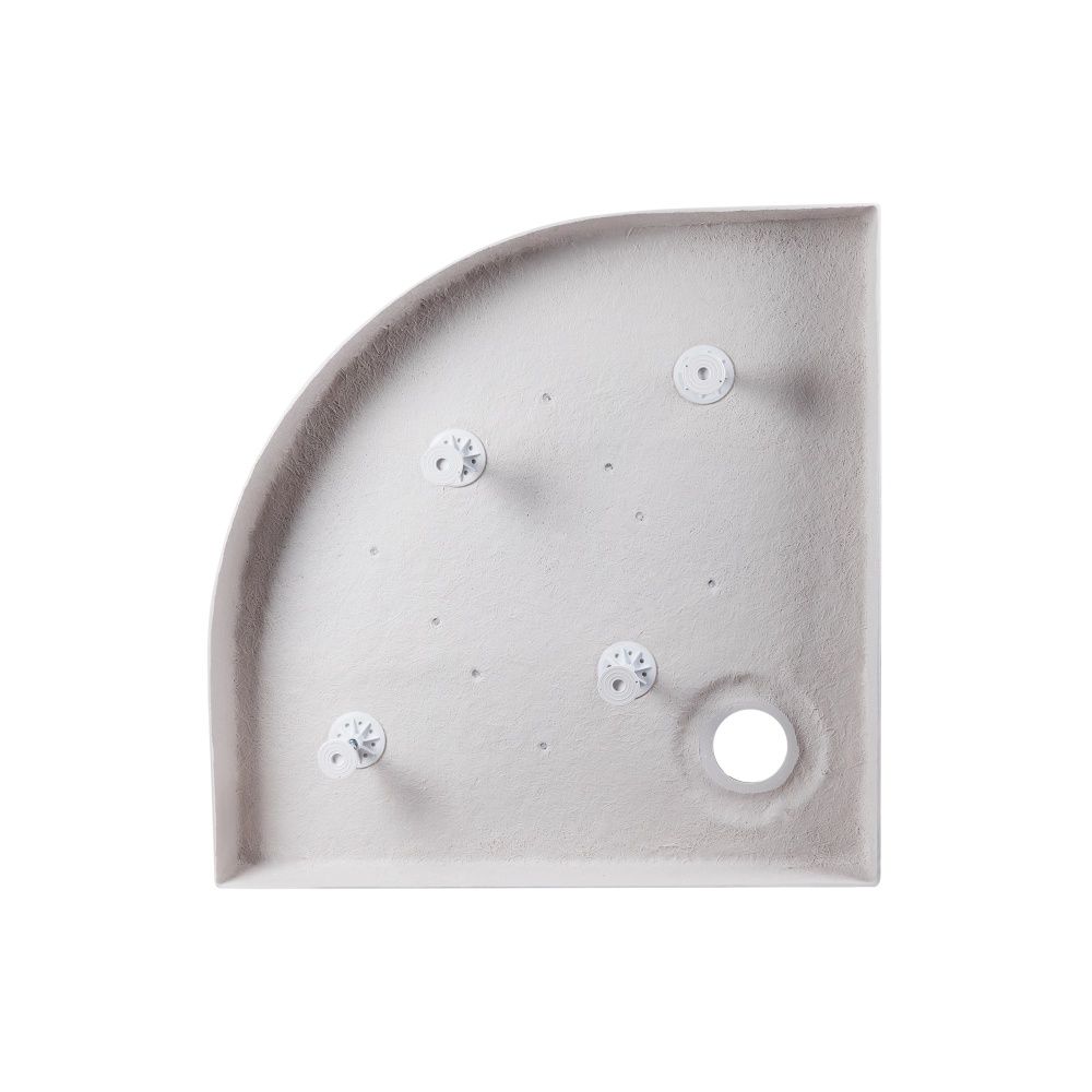 Душова кабіна Qtap Presto 80x80 (профіль - хром, скло - матове) PRECRM1088AP5SET з піддоном