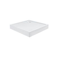 Душова кабіна Qtap Presto 80x80 (профіль - хром, скло - матове) PRECRM1088SP5SET з піддоном