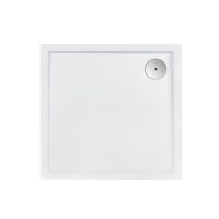 Душова кабіна Qtap Presto 80x80 (профіль - хром, скло - матове) PRECRM1088SP5SET з піддоном