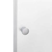 Душова кабіна Qtap Presto 90x90 (профіль - хром, скло - матове) PRECRM1099SP5SET з піддоном