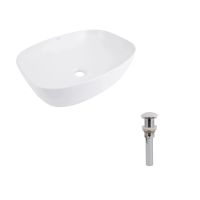 Раковина накладна Qtap Cardinal 50 см білий глянцевий QT04116302W48464