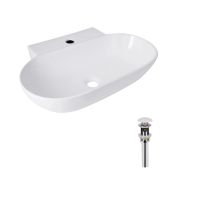 Раковина підвісна Qtap Cardinal 56.5 см білий глянцевий QT0411K177WN47330