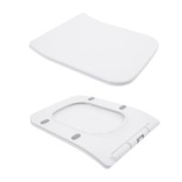 Унітаз підлоговий Qtap Crow білий глянцевий QT05222170W з бачком і сидінням Soft-close