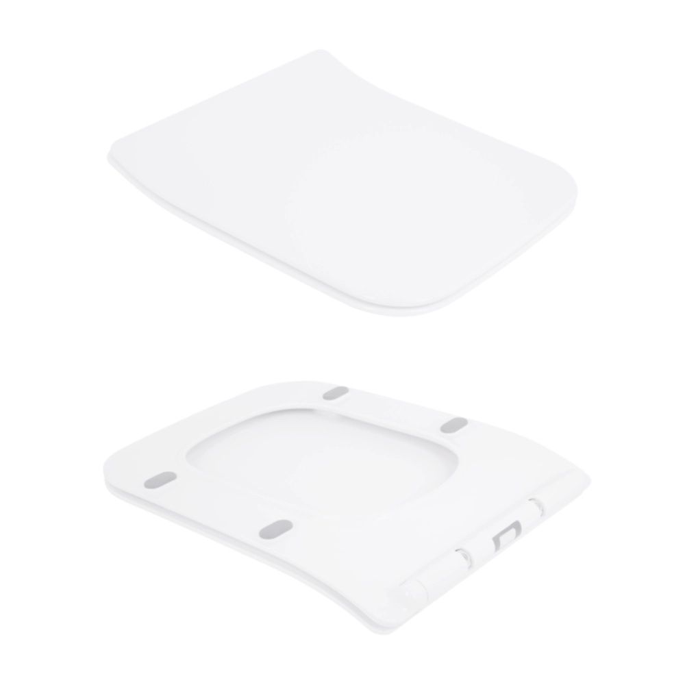Унитаз подвесной Qtap Crow белый глянцевый QT05335170W с сиденьем Soft-close