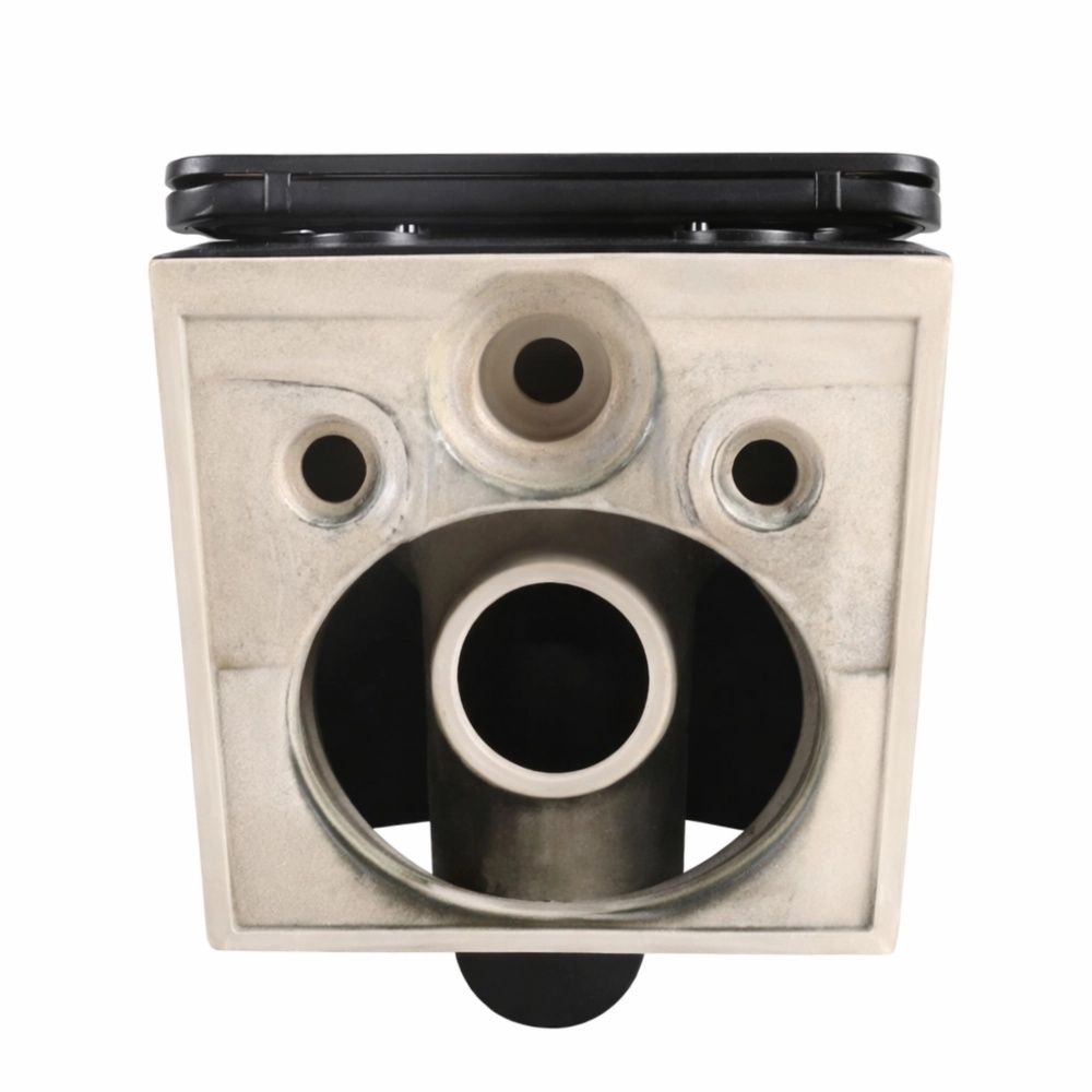 Унітаз підвісний Qtap Crow чорний матовий QT05335171MB з сидінням Soft-close