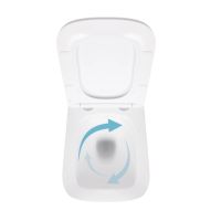 Унітаз підвісний Qtap Crow білий глянцевий QT05335171W з сидінням Soft-close