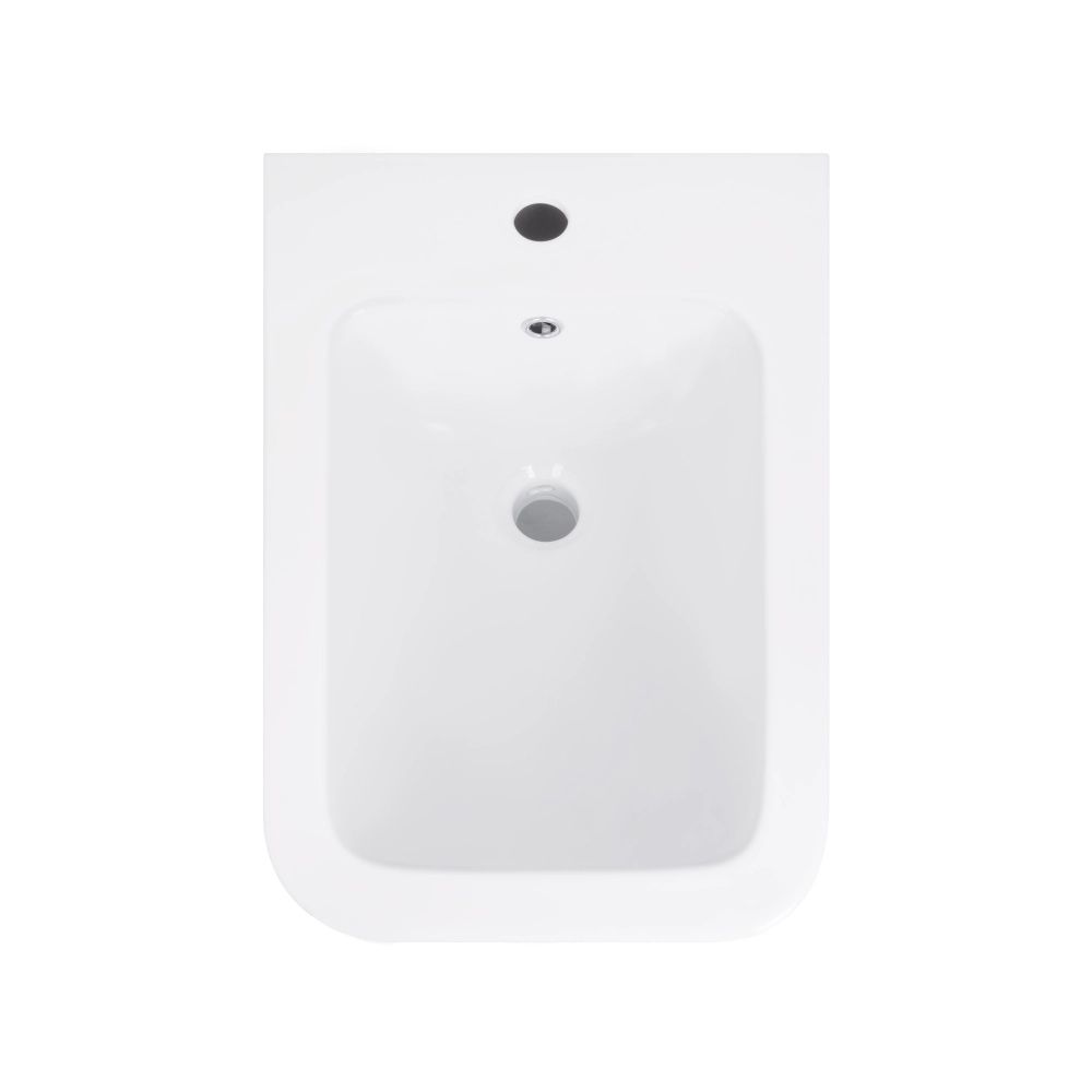 Біде підлогове Qtap Crow білий глянцевий QT05443370W