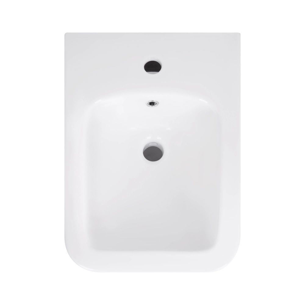Біде підвісне Qtap Crow білий глянцевий QT05555370W