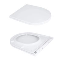 Унітаз підлоговий Qtap Dove білий глянцевий QT06228380BW з бачком і сидінням Soft-close