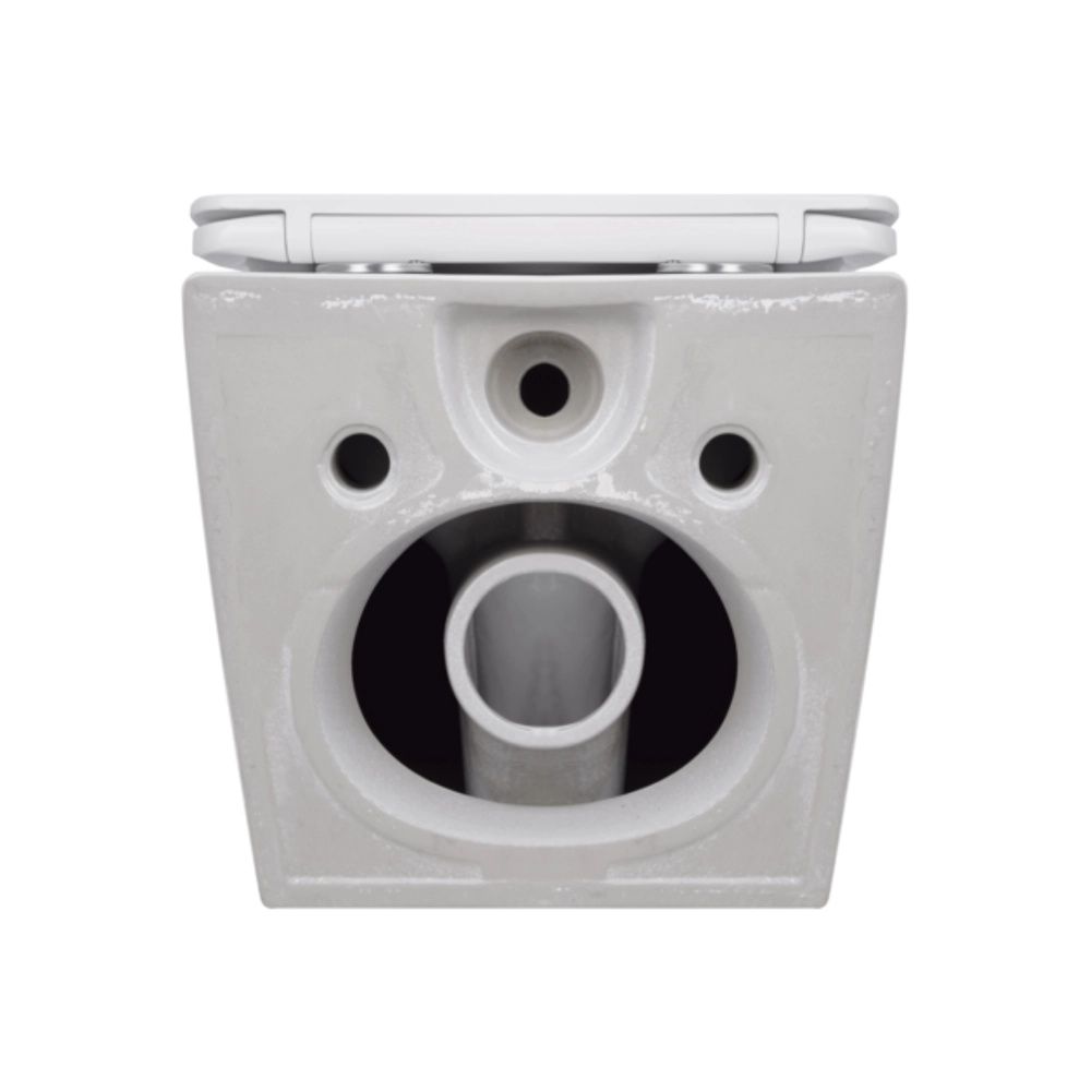 Унітаз підвісний Qtap Jay білий глянцевий QT07335177W з сидінням Soft-close