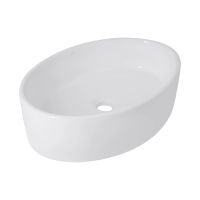 Раковина накладна Qtap Kolibri 50 см білий глянцевий QT10116065W