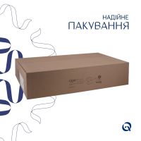 Раковина накладна Qtap Kolibri 42.5 см білий глянцевий QT1011K396WN