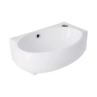 Раковина підвісна Qtap Leo 43 см білий глянцевий QT11111008RW