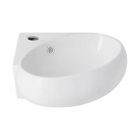 Раковина підвісна Qtap Leo 38 см білий глянцевий QT11115010WN