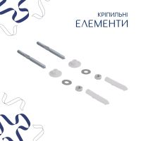 Раковина підвісна Qtap Leo 38 см білий глянцевий QT11115010WN