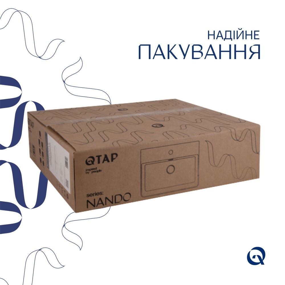 Раковина підвісна Qtap Nando 50 см білий глянцевий QT12116146AW
