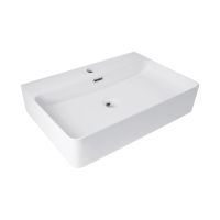 Раковина підвісна Qtap Nando 61 см білий глянцевий QT12116146W