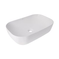 Раковина накладна Qtap Robin 60 см білий глянцевий QT13112143PW