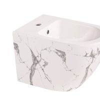Біде підвісне Qtap Robin мармур глянцевий QT13551381GMR