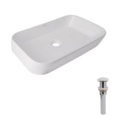 Раковина накладна Qtap Scorpio 55 см білий глянцевий QT14112243WN48463